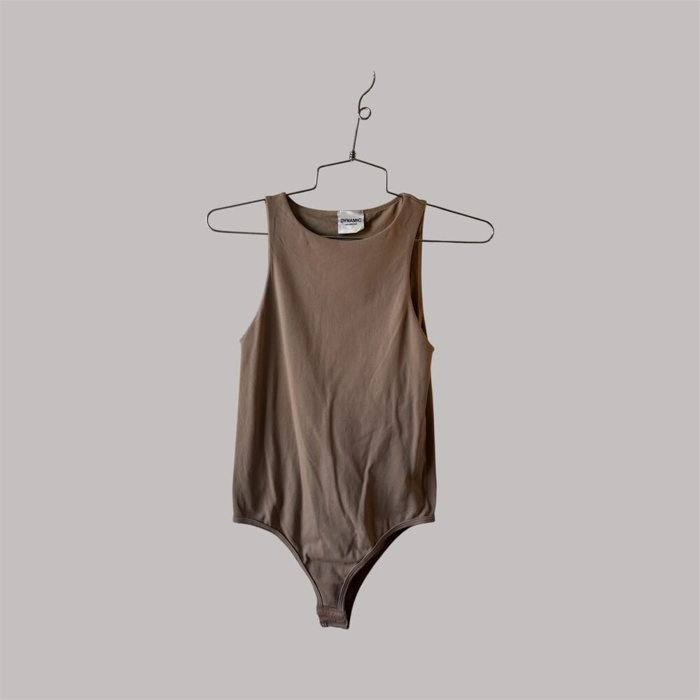 Dynamic Women's Tan and Brown Bodysuit